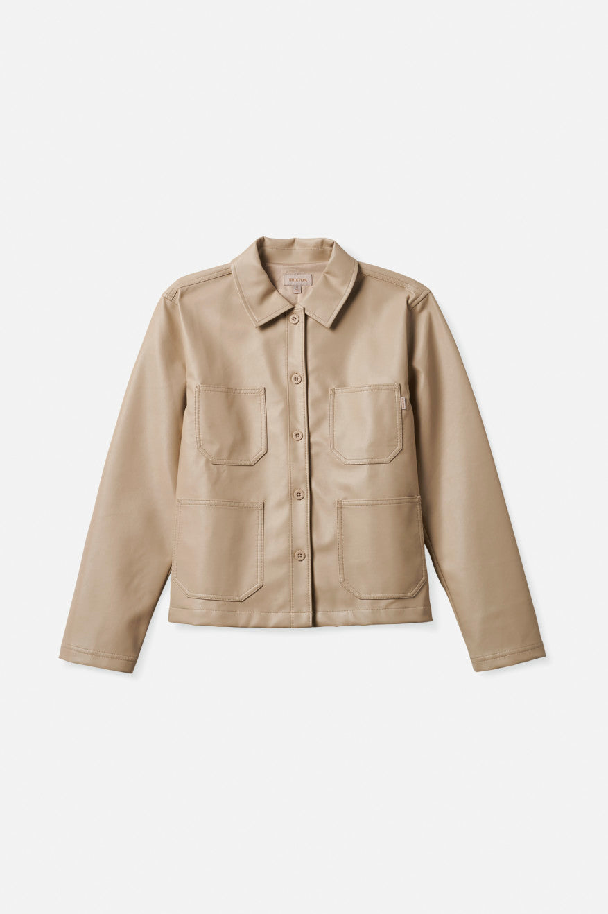 Survey Boxy Chore Coat - Beige - Image 2